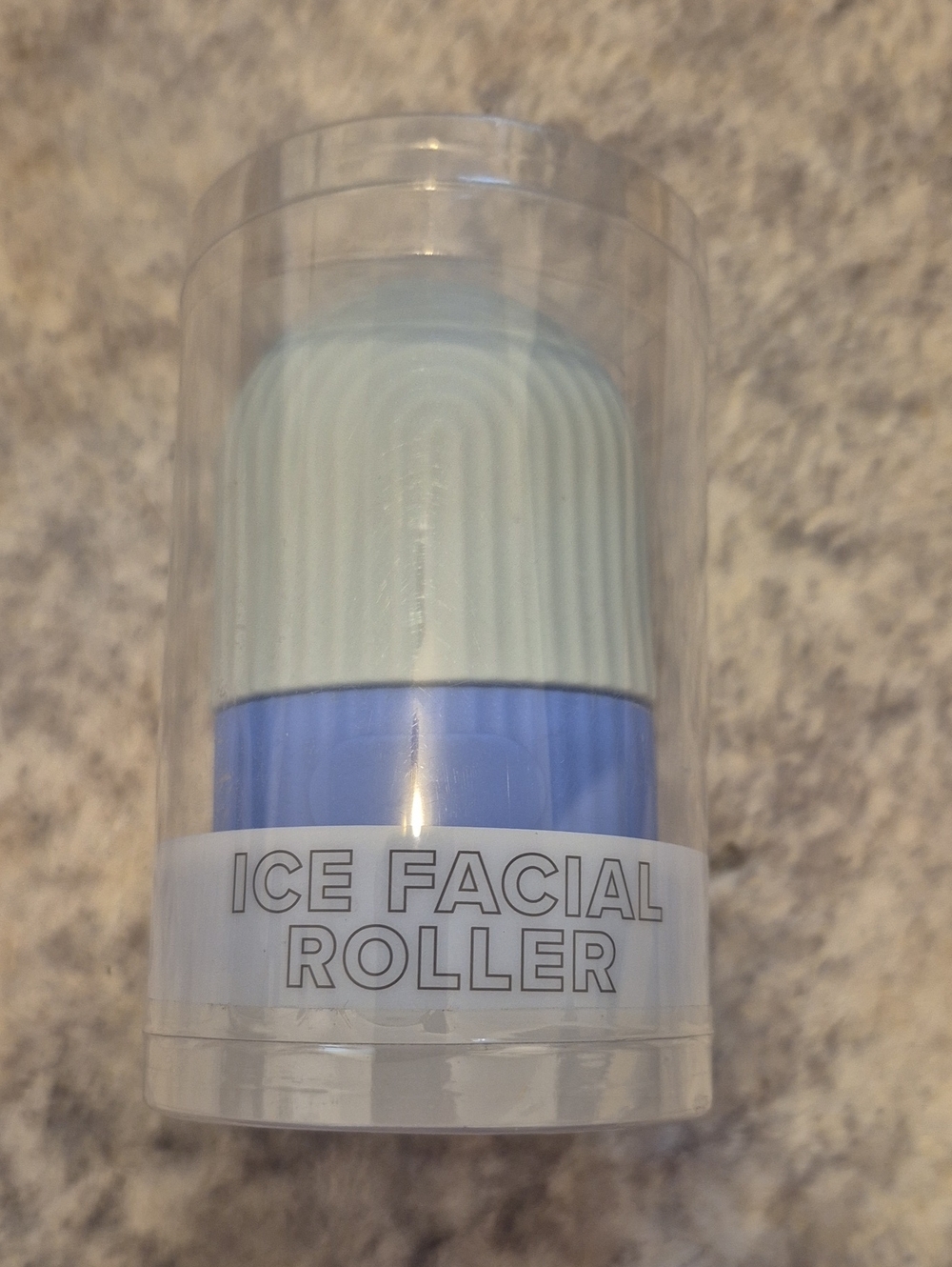Ice Facial Roller - Light Blue and Blue